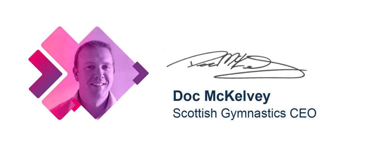 Image showing Scottish Gymnastics CEO Doc McKelvey