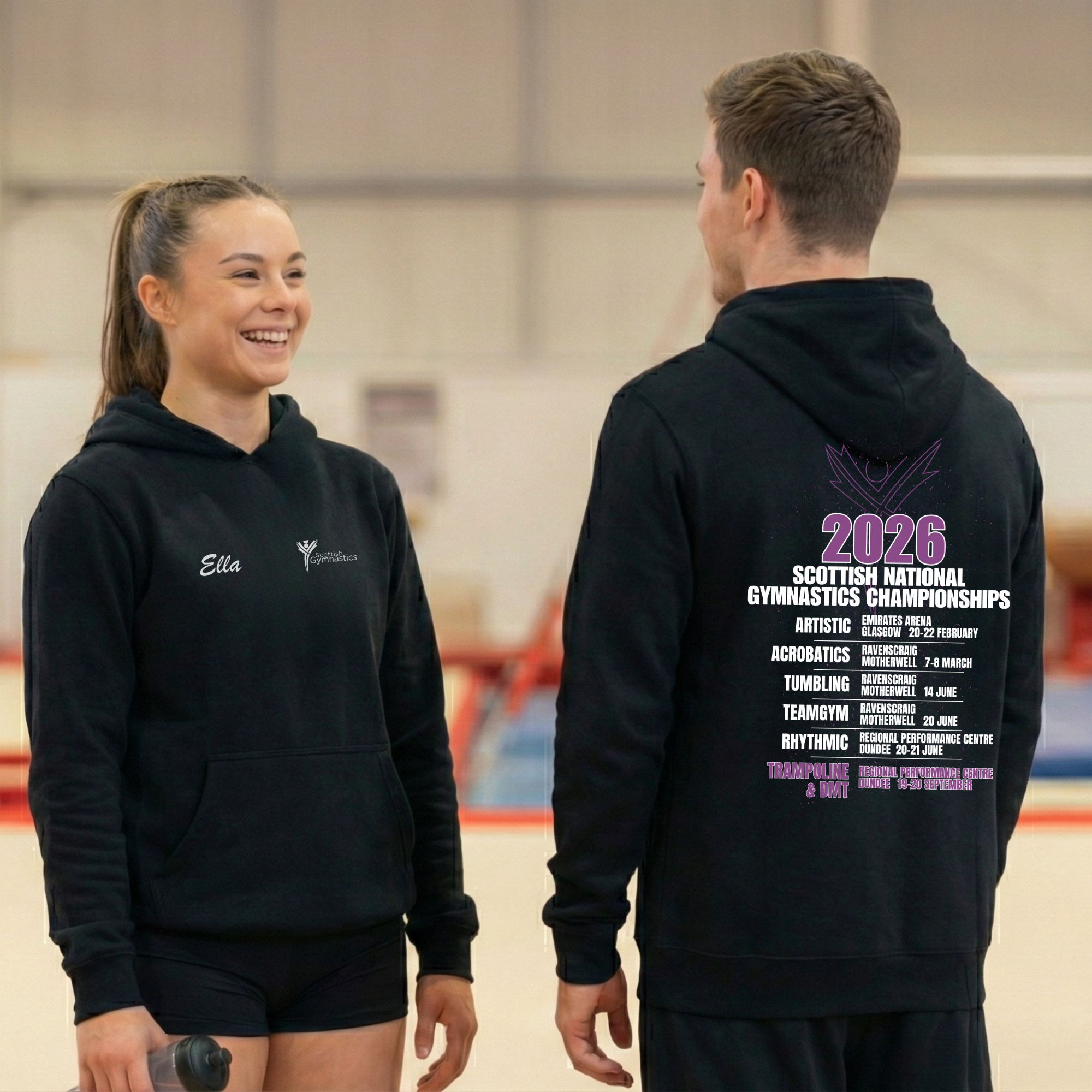 2026 Scottish National Gymnastics Championships Hoodie - Image 2