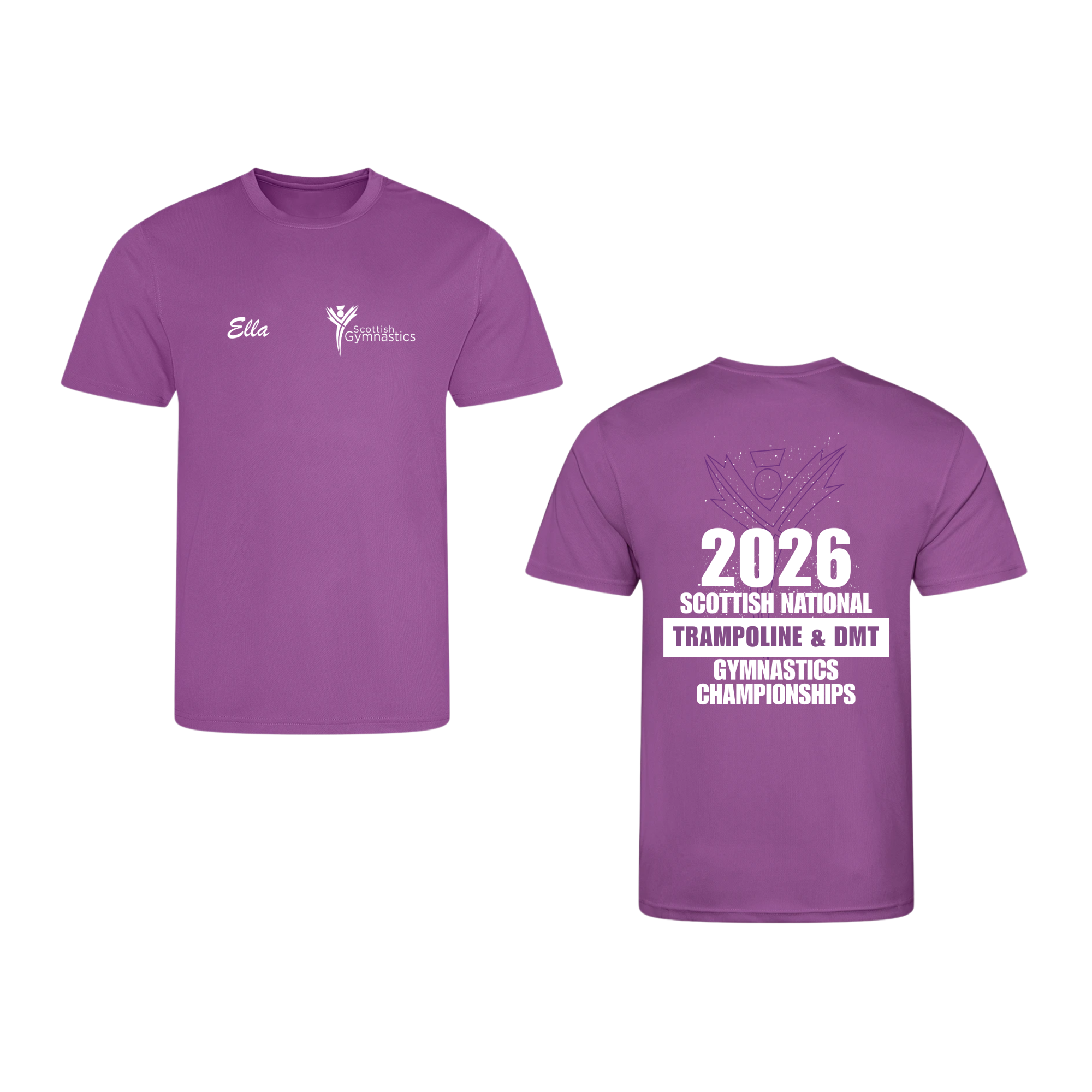 2026 Scottish National Gymnastics Championships T-Shirt - Image 2