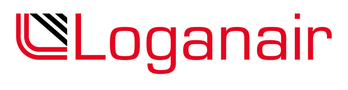 Logo of Loganair which is the largest regional airline in the UK